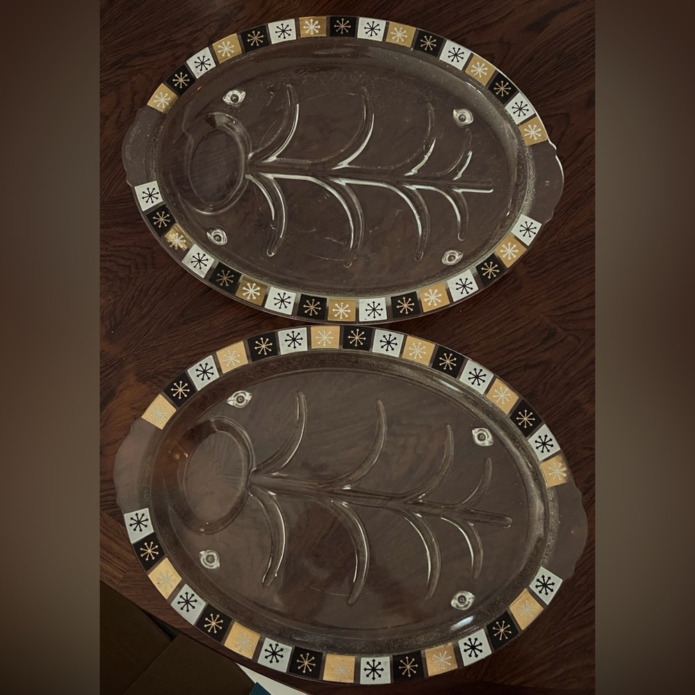 Set of 2 MCM Tree of Life platters